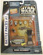 Galoob battle pack #1 Rebel Alliance