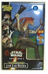 Episode 1 electronic talking Jar Jar Binks  figure