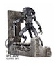 Alien grid statue