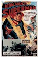 Atom Man Vs Superman movie poster reproduction