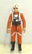 Loose battledamaged Luke Xwing pilot figure