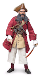 Edward Teach Blackbeard the Pirate 12 inch figure