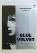 Blue Velvet movie poster reproduction