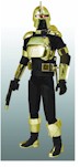 Battlestar Galactica gold cylon 12 inch action figure