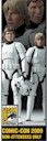 Comic Con Han Solo and Luke Skywalker stormtrooper disguise sealed