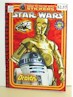 Star Wars droids coloring book with stickers