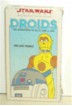 Star Wars trilogy animated series Droids the lost prince VHS video sealed
