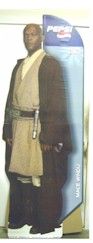 Episode 1 Mace Windu Pepsi lifesize display standup