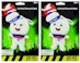 Ghostbusters Stay Puft Marshmallow man mini singing plush set