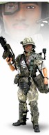 Aliens Hudson 12 inch Fully Poseable Model Kit Sideshow