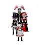 Living Dead dolls Alice in Wonderland dolls set