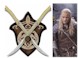 LOTR Legolas fighting knives with display