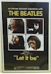 The Beatles Let it Be movie poster reproduction