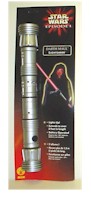 Episode 1 Darth Maul Rubies lightsaber sealed