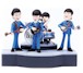 Beatles animated series 1 set of 3 figures