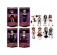 Living Dead dolls fashion victims asst. #1 set of 4