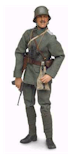 German Infantry  Lieutenant 12 inch figure Sideshow