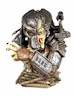 Predator defeated mini bust