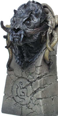 Collectors Gallery Sammael Hellboy Polystone Sideshow Bust