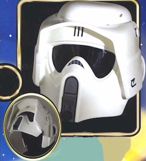Rubies scout deals trooper helmet