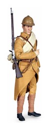 WWI French Foreign Legionnaire R.M.L.E. Bayonets and BarbedWire Sideshow 12" figure