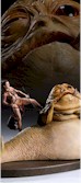 Jabba the Hutt vs Slave Leia Diorama