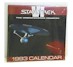 Star Trek 4 the undiscovered country 1993  calendar sealed