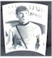 Star Trek spock black and white 8 X 10 photo