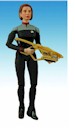 Star Trek Kira DS9 Season 7 action figure