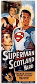 Superman and Scotland Yard movie poster reproduction