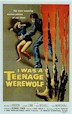I was a teenage werewolf movie poster reproduction