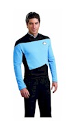 Star Trek TNG deluxe blue shirt