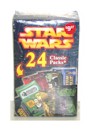 Star Wars sealed box of classic trading cards
