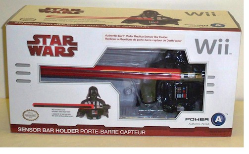 Wii Darth Vader sensor bar holder