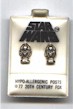 Vintage Star Wars C-3PO Factors earrings