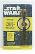 Star Wars C3PO & R2D2 Bradley time analog watch with black strap sealed on card