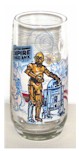 vintage Empire Strikes Back C-3Po & R2-D2 Burger King Coca Cola glass