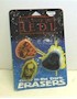 Return of the jedi butterfly originals glow in the dark erasers sealed