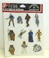 Return of the Jedi 3d perk up stickers sealed ON SALE