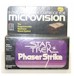 Star Trek phaser strike interchangeable cartridge for microvision