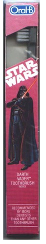 Vintage Star Wars Darth Vader Oral B toothbrush sealed