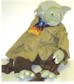 Star Wars Yoda plush backpack buddy