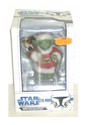 Yoda Santa Claus outfit hand crafted fabriche sculpture sealed